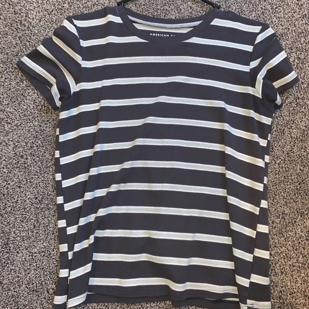 American eagle striped t shirt